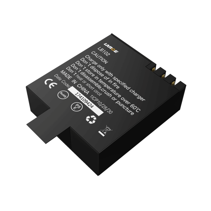 3.7V 1000mAh 982830 聚合物鋰電池 運動相機(jī)電池，鈷酸鋰材料