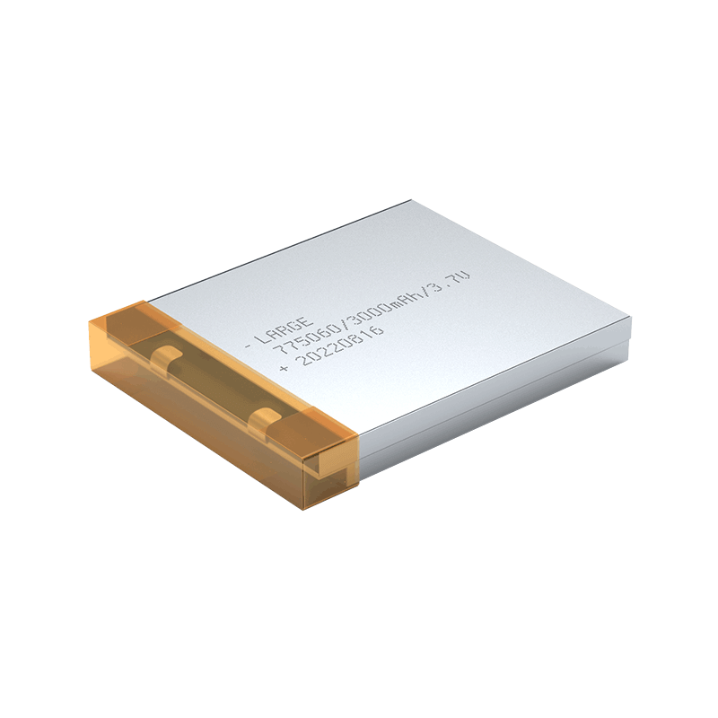 775060 3.7V 3000mAh醫(yī)用血壓計(jì)聚合物鋰電池